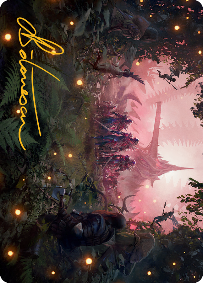 Invasion of Eldraine Art Card (Gold-Stamped Signature) [March of the Machine Art Series] | Exor Games Truro