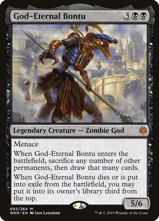 God-Eternal Bontu [War of the Spark] | Exor Games Truro