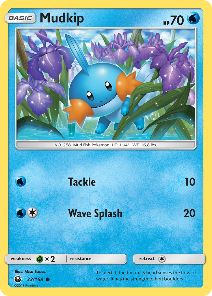 Mudkip (33/168) [Sun & Moon: Celestial Storm] | Exor Games Truro