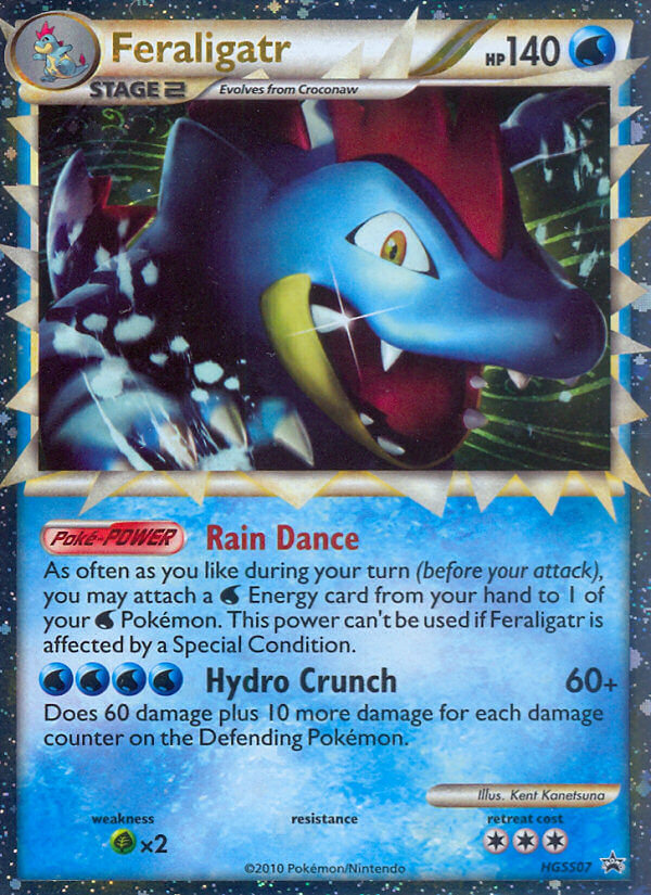 Feraligatr (HGSS07) [HeartGold & SoulSilver: Black Star Promos] | Exor Games Truro