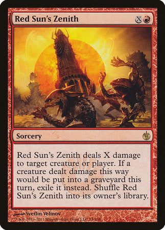 Red Sun's Zenith [Mirrodin Besieged] | Exor Games Truro