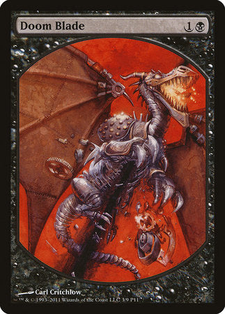 Doom Blade [Magic Player Rewards 2011] | Exor Games Truro