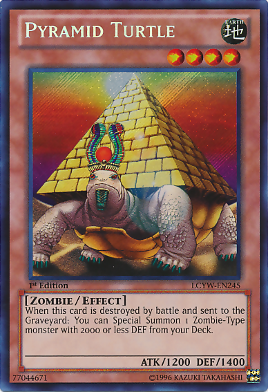 Pyramid Turtle [LCYW-EN245] Secret Rare | Exor Games Truro