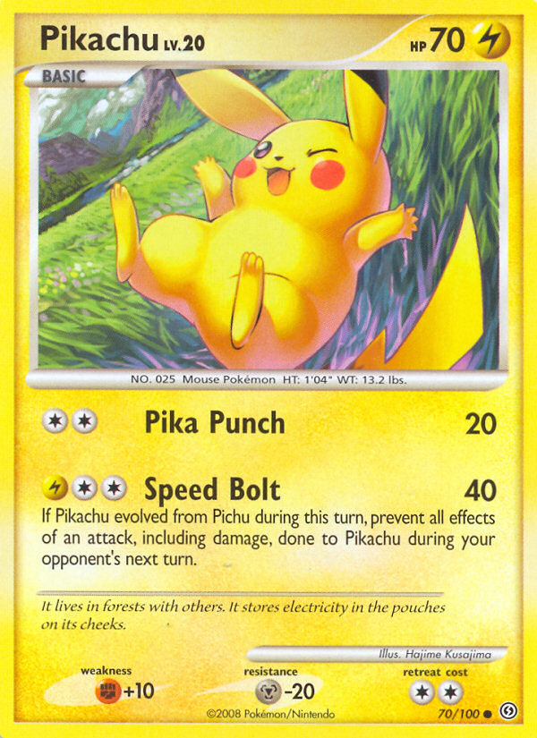 Pikachu (70/100) [Diamond & Pearl: Stormfront] | Exor Games Truro