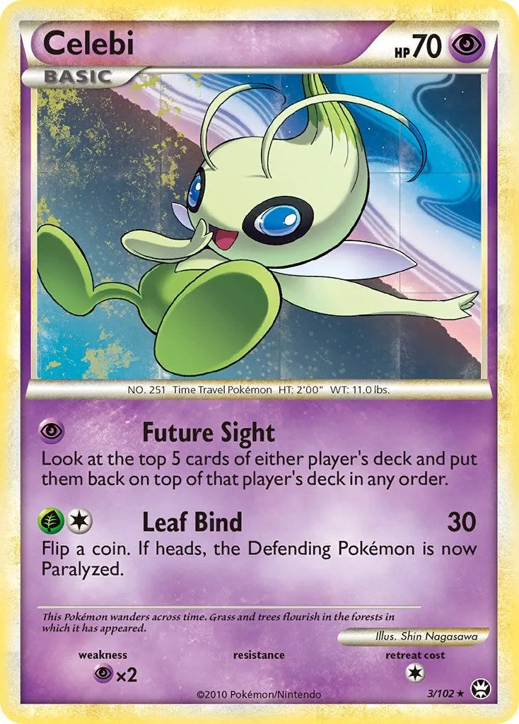 Celebi (3/102) (Movie Exclusive) [HeartGold & SoulSilver: Triumphant] | Exor Games Truro