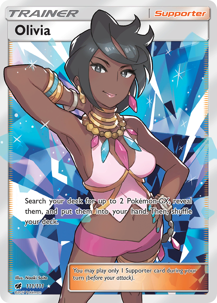 Olivia (111/111) [Sun & Moon: Crimson Invasion] | Exor Games Truro