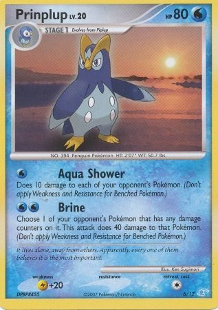 Prinplup (6/12) [Diamond & Pearl: Trainer Kit - Manaphy] | Exor Games Truro