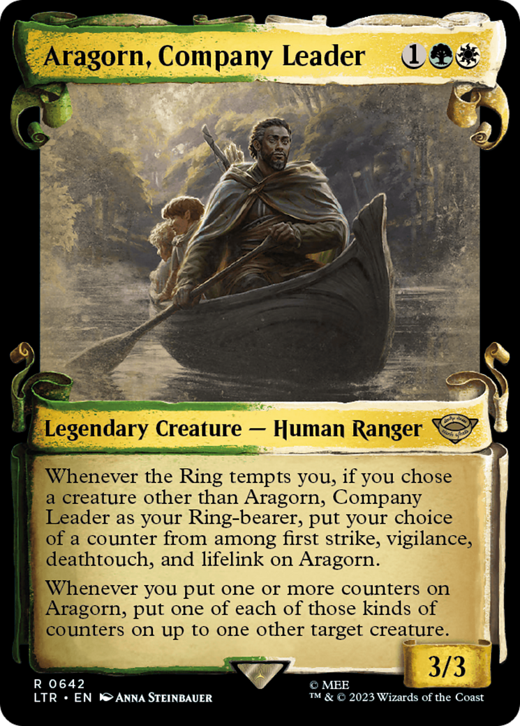 Aragorn, Company Leader [The Lord of the Rings: Tales of Middle-Earth Showcase Scrolls] | Exor Games Truro