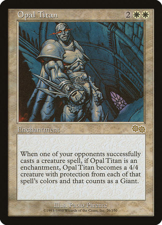 Opal Titan [Urza's Saga] | Exor Games Truro