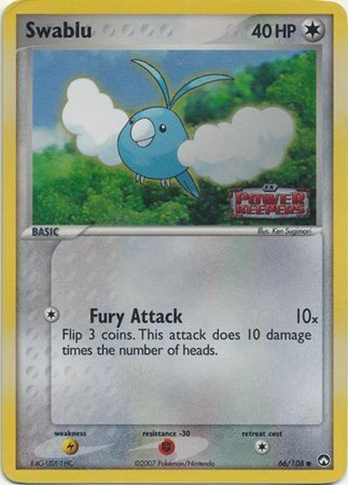 Swablu (66/108) (Stamped) [EX: Power Keepers] | Exor Games Truro