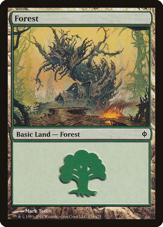 Forest (174) [New Phyrexia] | Exor Games Truro