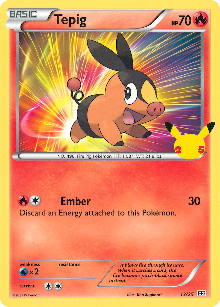 Tepig (13/25) [McDonald's 25th Anniversary] | Exor Games Truro