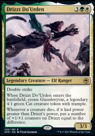 Drizzt Do'Urden (Promo Pack) [Dungeons & Dragons: Adventures in the Forgotten Realms Promos] | Exor Games Truro