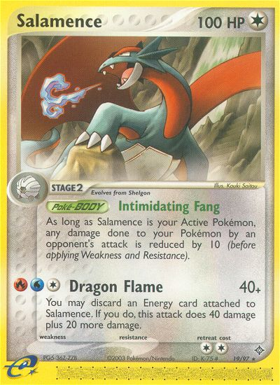 Salamence (19/97) [EX: Dragon] | Exor Games Truro