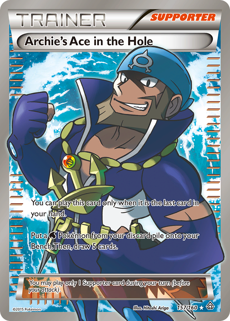 Archie's Ace in the Hole (157/160) [XY: Primal Clash] | Exor Games Truro