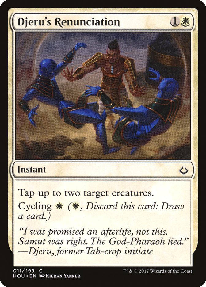 Djeru's Renunciation [Hour of Devastation] | Exor Games Truro