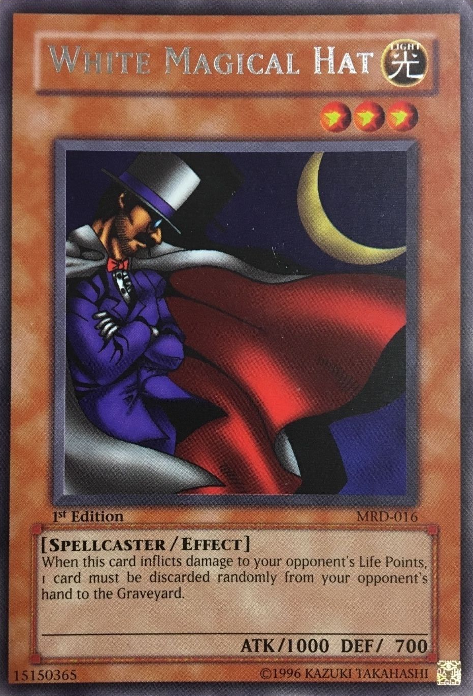 White Magical Hat [MRD-016] Rare | Exor Games Truro