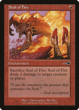 Seal of Fire [Nemesis] | Exor Games Truro