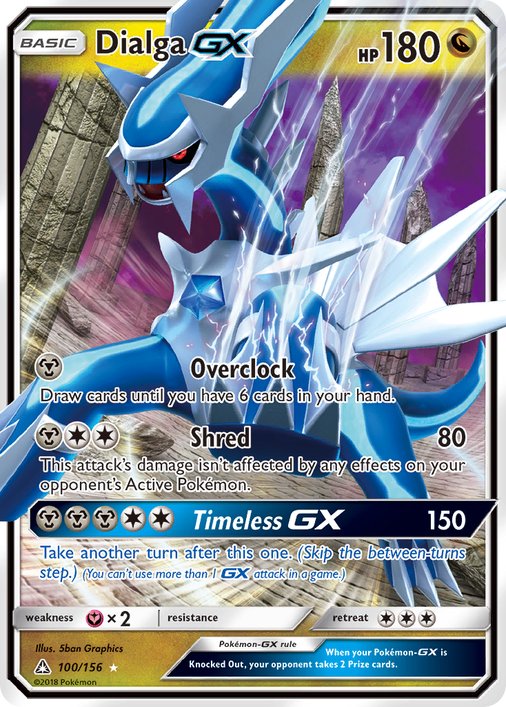 Dialga GX (100/156) [Sun & Moon: Ultra Prism] | Exor Games Truro