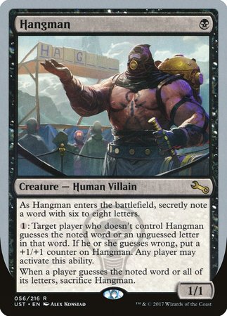 Hangman [Unstable] | Exor Games Truro