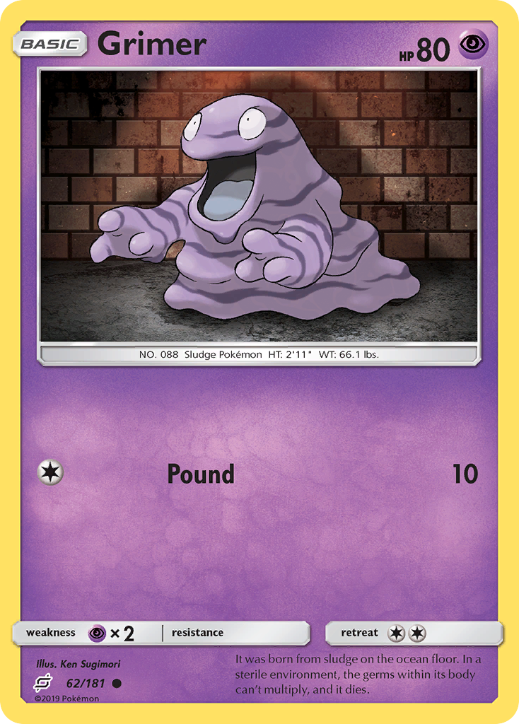 Grimer (62/181) [Sun & Moon: Team Up] | Exor Games Truro