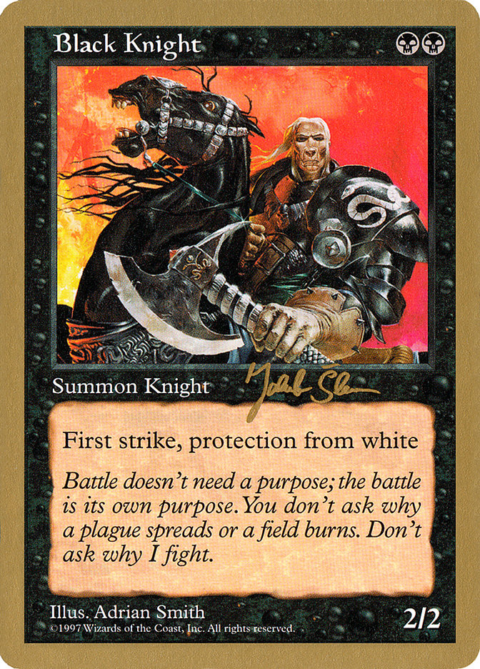 Black Knight (Jakub Slemr) [World Championship Decks 1997] | Exor Games Truro