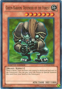 Green Baboon, Defender of the Forest [CT07-EN010] Super Rare | Exor Games Truro