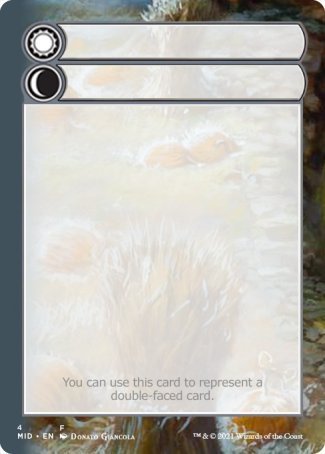 Helper Card (4/9) [Innistrad: Midnight Hunt Tokens] | Exor Games Truro