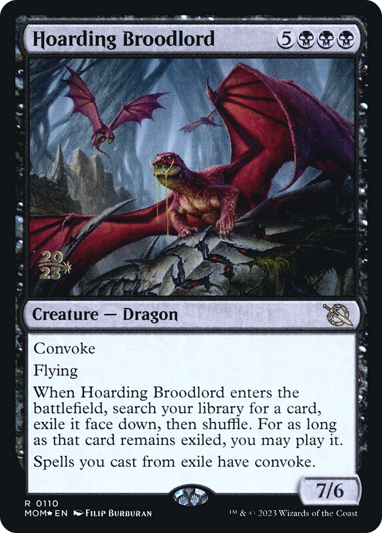 Hoarding Broodlord [March of the Machine Prerelease Promos] | Exor Games Truro