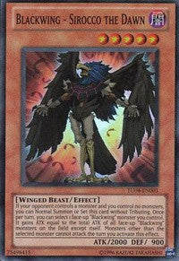 Blackwing - Sirocco the Dawn [TU04-EN003] Super Rare | Exor Games Truro