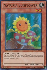 Naturia Sunflower [HA03-EN011] Super Rare | Exor Games Truro