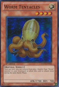 Worm Tentacles [HA03-EN023] Super Rare | Exor Games Truro