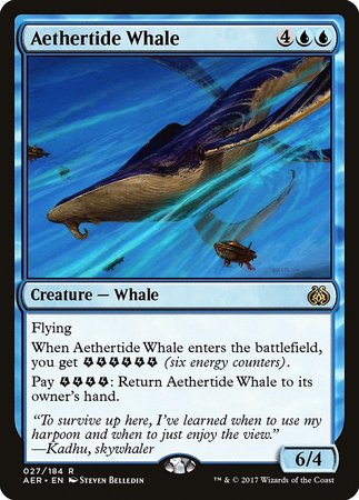 Aethertide Whale [Aether Revolt] | Exor Games Truro