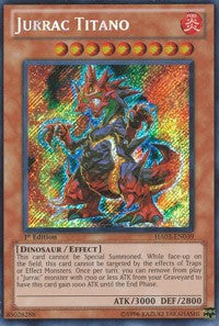 Jurrac Titano [HA03-EN039] Secret Rare | Exor Games Truro