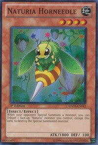 Naturia Horneedle [HA03-EN042] Super Rare | Exor Games Truro