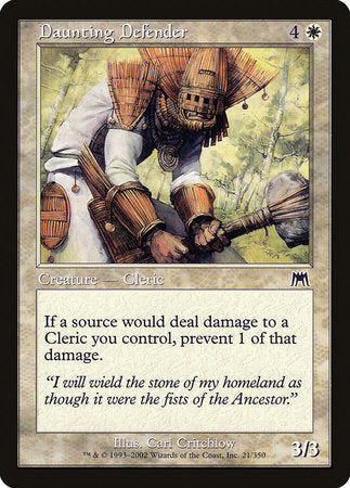 Daunting Defender [Onslaught] | Exor Games Truro