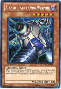 Ally of Justice Omni-Weapon [HA03-EN050] Secret Rare | Exor Games Truro