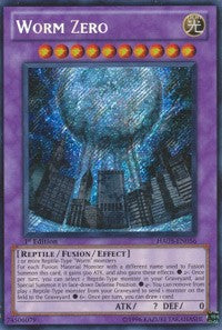 Worm Zero [HA03-EN056] Secret Rare | Exor Games Truro