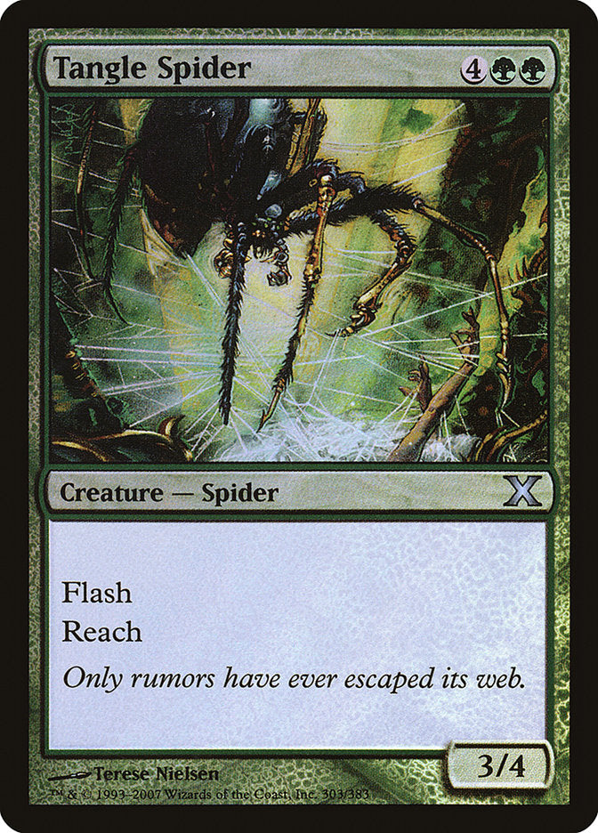 Tangle Spider (Premium Foil) [Tenth Edition] | Exor Games Truro