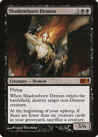 Shadowborn Demon [Magic 2014] | Exor Games Truro