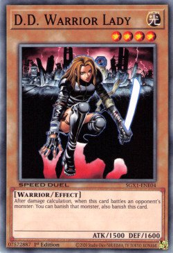 D.D. Warrior Lady [SGX1-ENE04] Common | Exor Games Truro