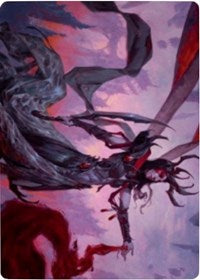 Drana, the Last Bloodchief Art Card [Zendikar Rising Art Series] | Exor Games Truro