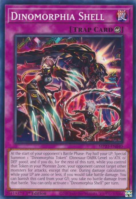 Dinomorphia Shell [MP23-EN040] Common | Exor Games Truro
