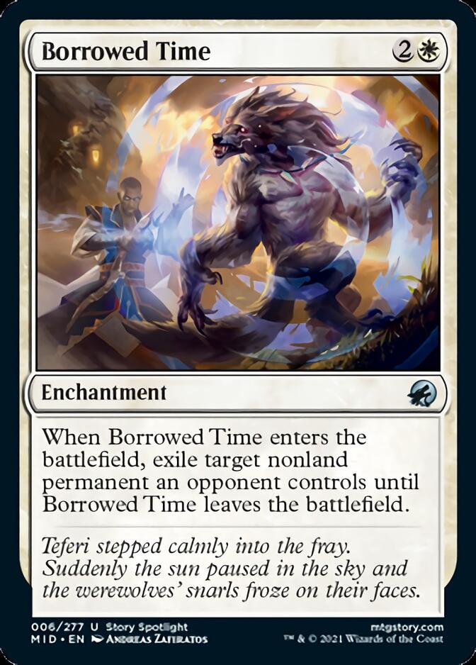 Borrowed Time [Innistrad: Midnight Hunt] | Exor Games Truro
