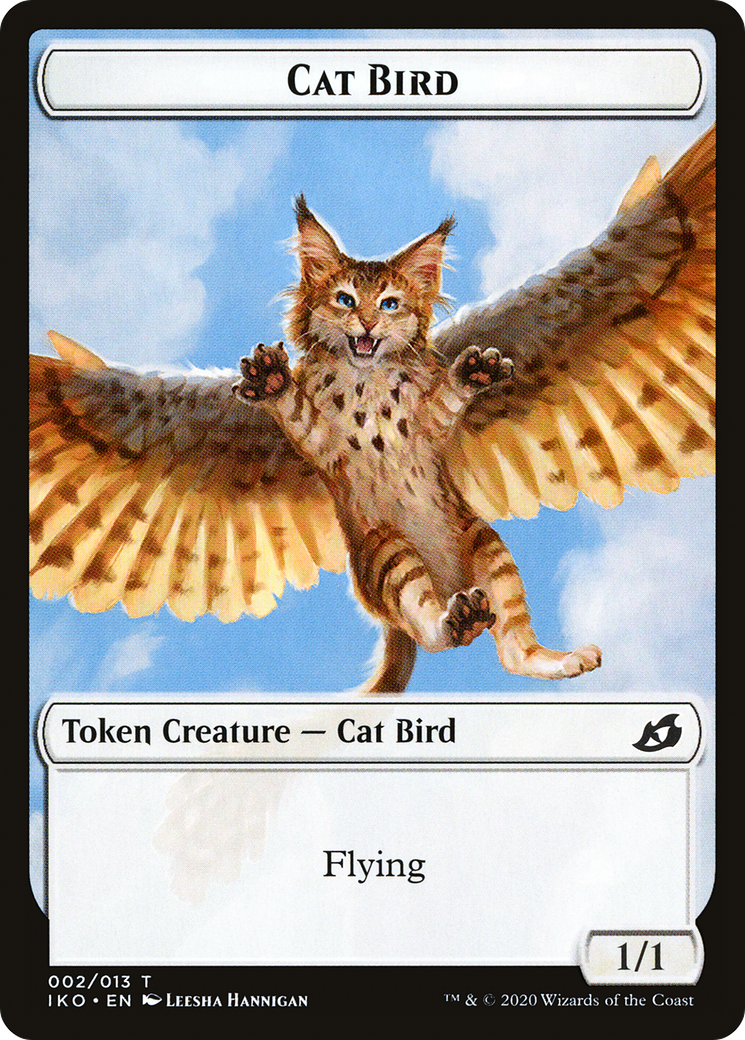 Cat Bird // Thopter Double-Sided Token [Starter Commander Decks] | Exor Games Truro