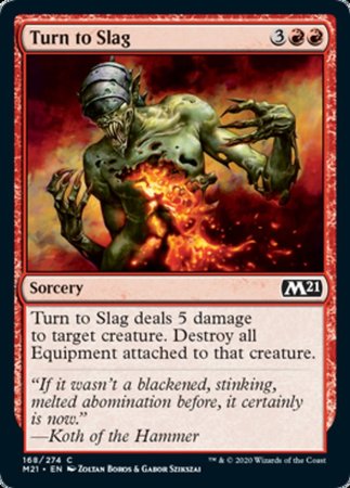 Turn to Slag [Core Set 2021] | Exor Games Truro