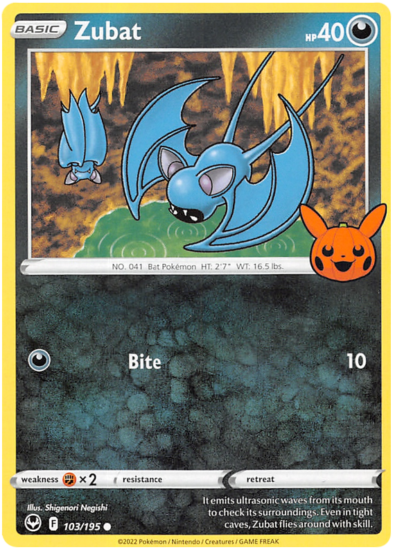 Zubat (103/195) [Trick or Trade 2023] | Exor Games Truro