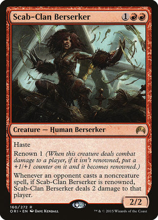 Scab-Clan Berserker [Magic Origins] | Exor Games Truro
