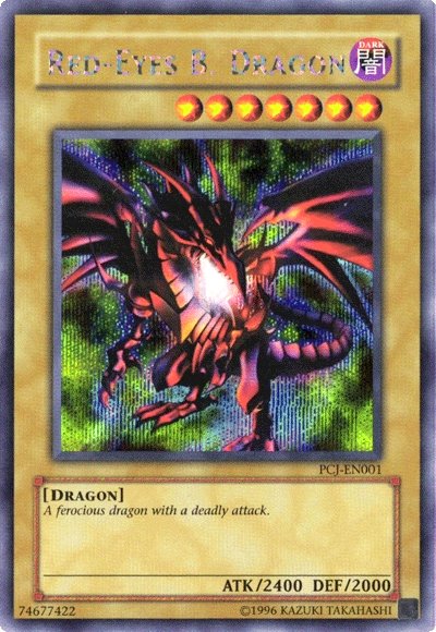 Red-Eyes B. Dragon [PCJ-EN001] Prismatic Secret Rare | Exor Games Truro