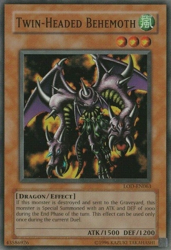 Twin-Headed Behemoth [LOD-EN063] Super Rare | Exor Games Truro